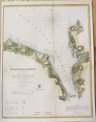 Item #M7556 Hempstead Harbor Long Island. A D. Bache, E. Blunt, F H. Gerdes