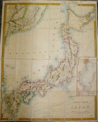 Item #M7563 The Islands of Japan by James Wyld, Geographer to the Queen. James Wyld