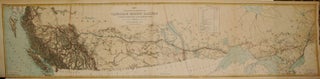 Item #M7566 Map of the Country to be Traversed by the Canadian Pacific Railway to Accompany...