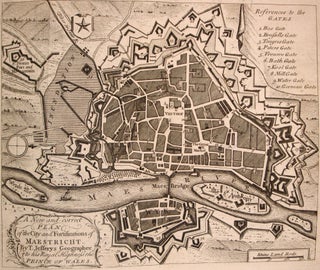 Item #M7602 A new and correct Plan of the City and Fortifications of Maestricht. By T. Jefferys...