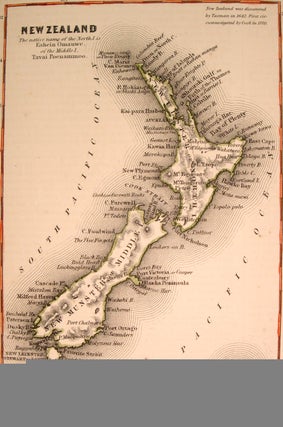 Item #M7613 New Zealand. The native name of the North I. is Eahein Omauwe of the Middle I. Tavai...
