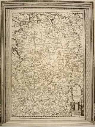 Item #M7617 Carte du Brabant, suivant les Nouvelles Observatios de Messre del' Academie Royale...