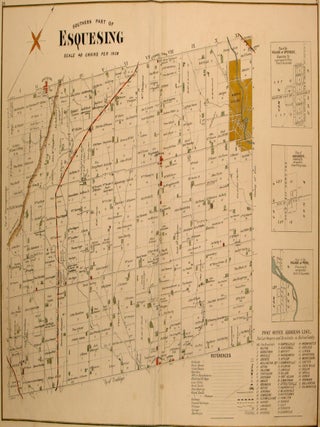 Item #M7644 Southern Part of Esquesing. J H. Pope