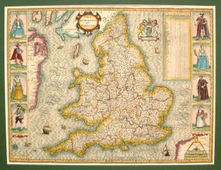 Item #M7656 (Stolen)The Kingdome of England / Jodocus Hondius Flander caelavit Anno Dom. 1610 ;...