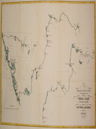 Item #M7658 Geological Survey of Canada; Index of the Plans, Showing the Explorations between the...