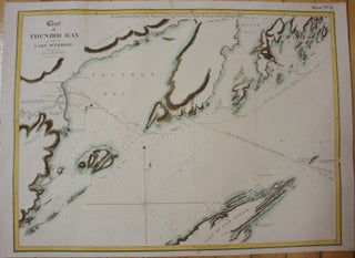Item #M7740 Chart of Thunder Bay; Lake Superior. Admiral Bayfield