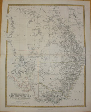 Item #M7953 South Australia. New South Wales, Victoria & Queensland. Keith Johnston