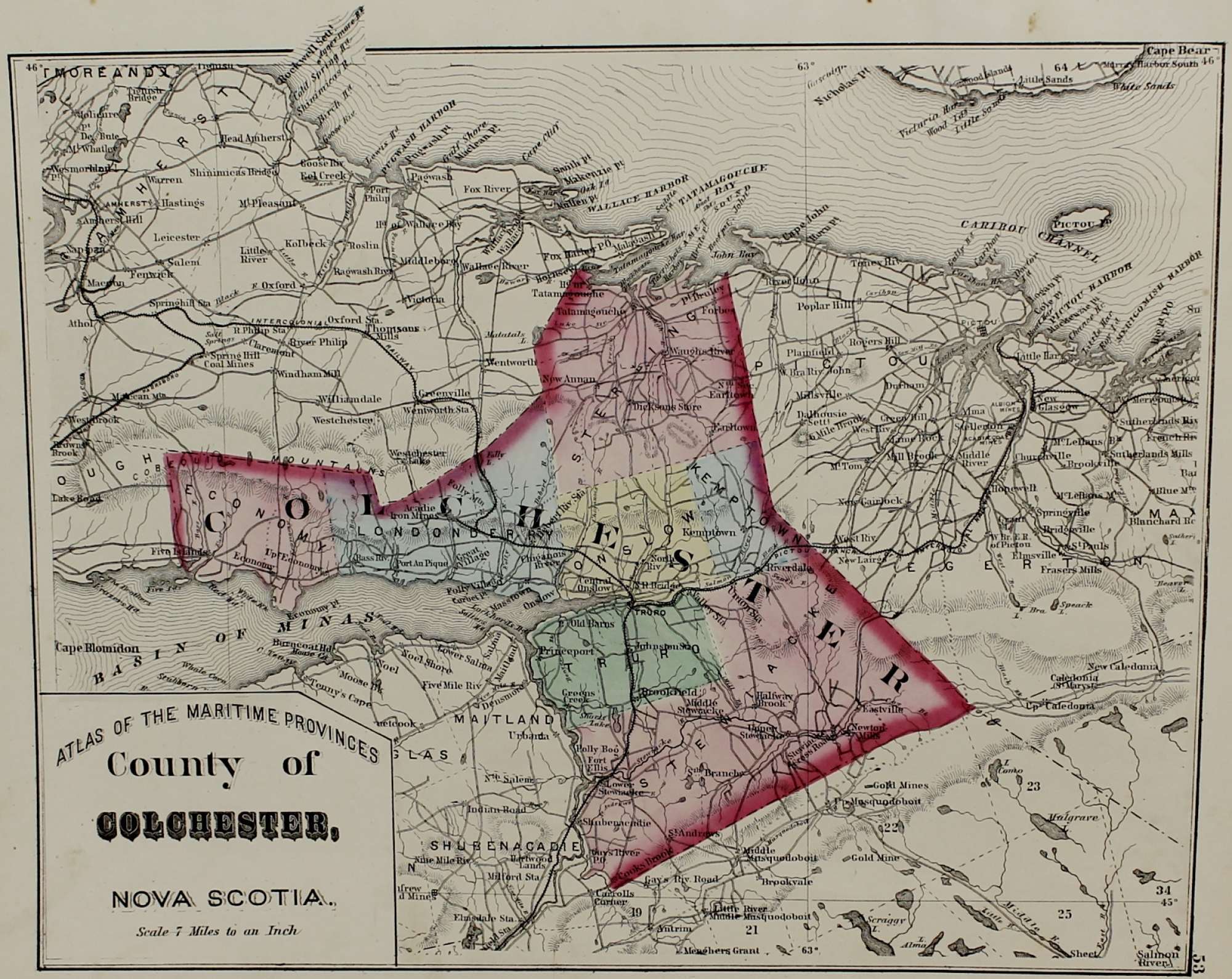 County of Colchester Nova Scotia | Frederick B. Roe