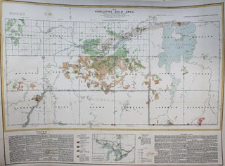 Item #M8107 Map of the Porcupine Gold Area. A G. Burrows, W R. Rogers