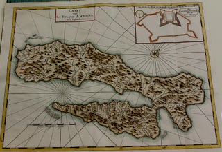 Item #M8127 Island of Ambon; Caart van het Eyland Amboina in't bijfonder. Francois Valentijn, Ottens