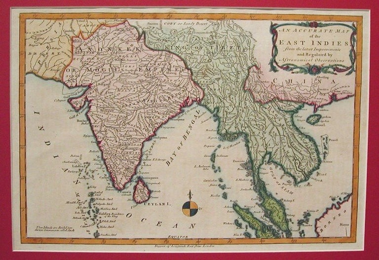 Item #M815 An accurate map of the East Indies. Thomas Kitchin.