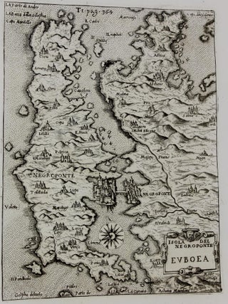 Item #M8150 Isola Del Negroponte Evboea. Raphael Savonarola, Raffaello