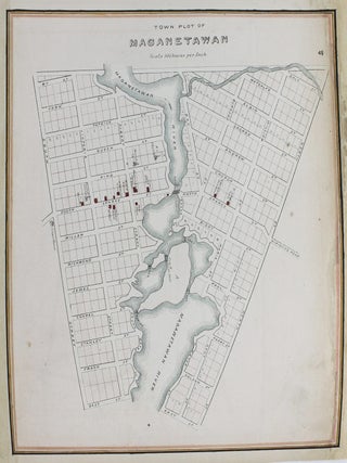 Item #M8218 Town Plot of Magnetawan. John Rogers