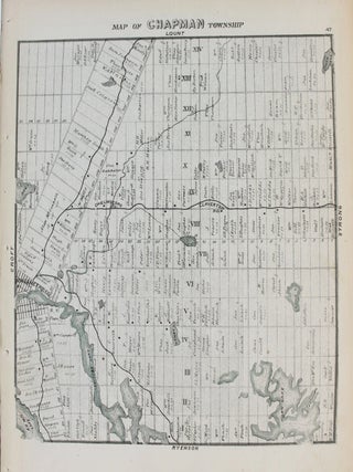 Item #M8224 Map of Chapman Township. John Rogers