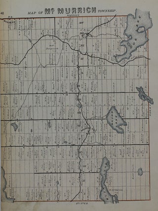 Item #M8281 Map of Mc Murrich Township. John Rogers