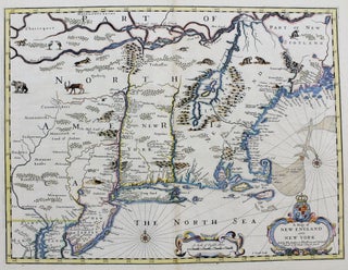 Item #M8290 A Map of New England and New York. John Speed
