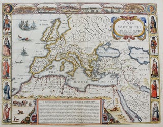 Item #M8291 (Stolen)A New Mappe of the Romane Empire. John Speed