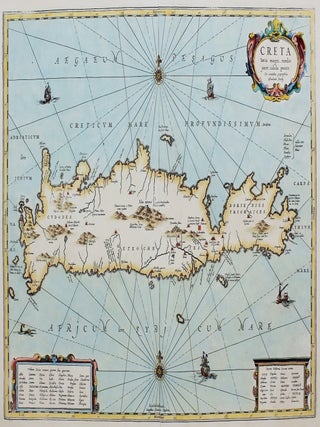 Item #M8308 Creta Iovis magni, medio iacet insula ponto. Jan Jansson, Abraham Ortelius, Janssonius