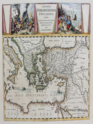 Item #M8325 Descriptio Peregrinationis D. Pauli, Apostoli. Jan Jansson, Janssonius
