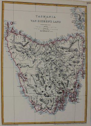 Item #M8351 Tasmania or Van Diemen's Land. Edward Weller