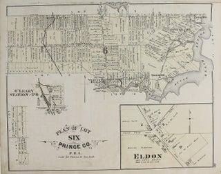 Item #M8416 Plan of Lot Six Prince County., P.E.I. C R. Allen