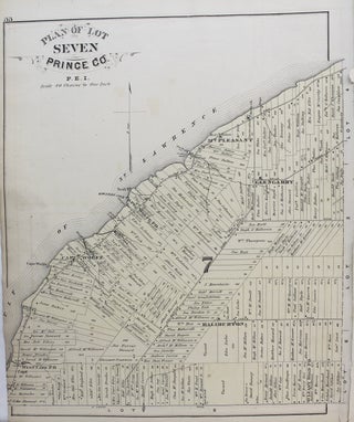 Item #M8417 Plan Of Lot Seven Prince County., P.E.I. C R. Allen