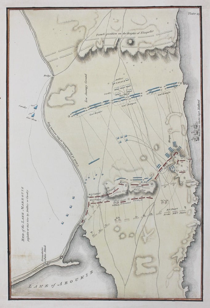 Item #M8423 Battle of Alexandria. A. Arrowsmith.