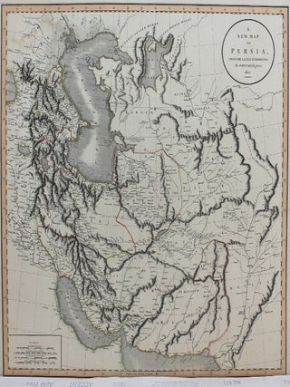Item #M8447 A New Map of Persia From the Latest Authorities. John Cary