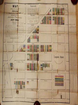 Item #M8578 Map shewing a division of part of the real estate late of Nicholas W. Stuyvesant...