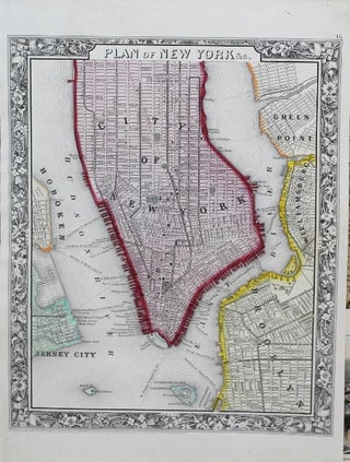 Item #M8610 Plan of New York &c. S. Augustus Mitchell