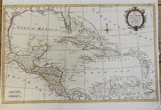 Item #M863 Map of the gulf of Mexico, the Islands and Countries adjacent. Thomas Kitchin