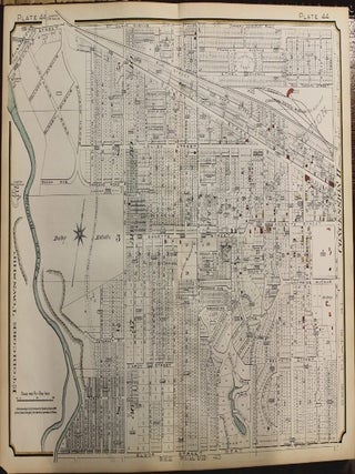 Item #M8637 Atlas City of Toronto Plate 44 (Keele St., Bloor St. West; St.Clair; Dundas St)...