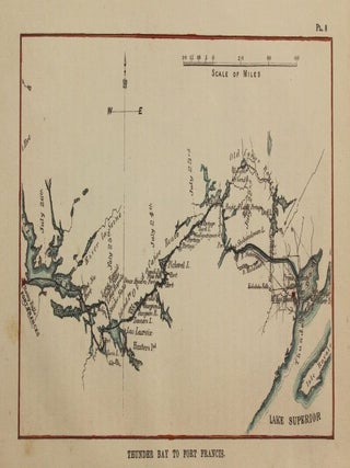 Item #M8648 Thunder Bay to Fort Francis. Sandford Fleming