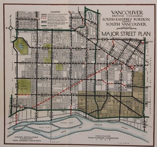 Item #M8741 Vancouver British Columbia South-Easterly Portion Formerly South Vancouver Major...