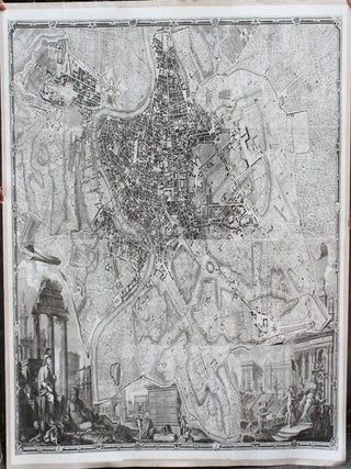 Item #M8774 Alla Santita Di Nostro Signore Papa Benedetto XIV La Nuova Topografia Di Roma....