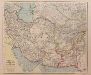 Item #M8776 Persia, Afghanistan and Baluchistan. The London Geographical Institute