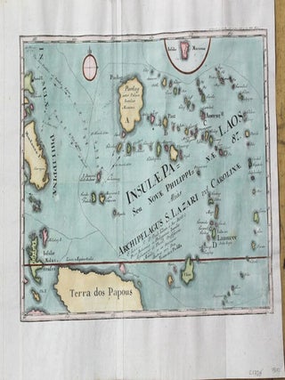 Item #M8867 Insulae Palaos seu Novae Philippinae 87, alias Archipelagus S. Lazari vel Carolinae....