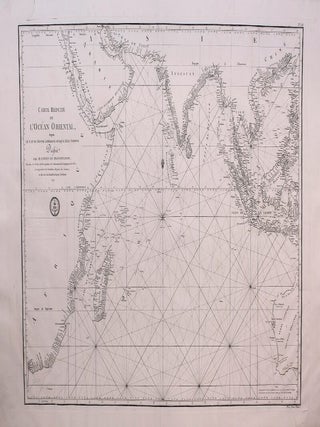 Item #M8879 Carte Reduite de L'Ocean Oriental, depuis Le Cap De Bonne Esperance Jusqu'a L'Isle...