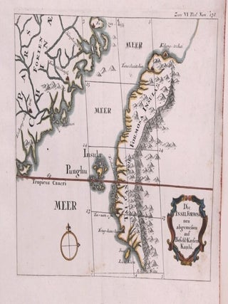 Item #M8898 Die Insel Formosa neu abgemessen auf Befehl Kaysers Kamhi. Joseph Stocklein
