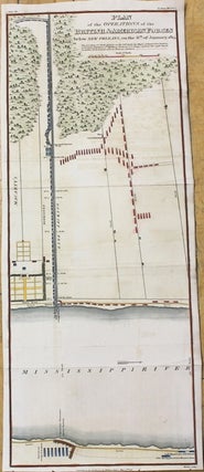 Item #M8922 Plan of the Operations of the British & American Forces below New Orleans, on the 8th...