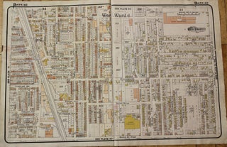 Item #M9038 Atlas City of Toronto Plate 62 [Bloor St. West & Dundas St.]. Charles Edward Goad