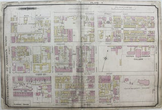 Item #M9039 City of Toronto Plate 5 [Wellington St. West, Spadina Ave., Richmond St.West &...