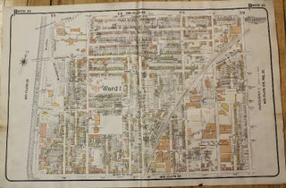 Item #M9050 Atlas City of Toronto Plate 41 [Queen St. East,River Don, Langley Ave., Pape Ave.]....