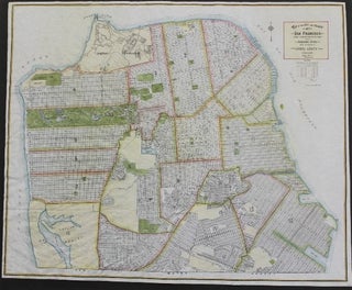 Item #M9059 Map of the City and County of San Francisco Revised Corrected from the Field Maps of...