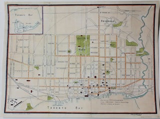 Item #M9109 Map of Toronto Downtown (Queens Park). S R. G. Penson