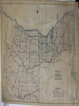 Item #M9138 County of Lincoln. F. E. Weir