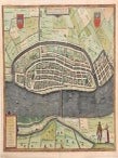 Item #M9144 Urbis Campensis Ad Isa Lam Fluvium Icon. Braun, Hogenberg