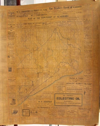 Item #M9195 Map of the Township of Scarboro. C H. MacDonald