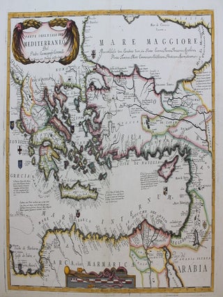 Item #M9265 Partie Orientale del Mediterraneo. Vincenzo Coronelli