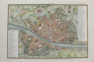 Item #M9300 Plan de Florence. Joseph Jerome Lalande